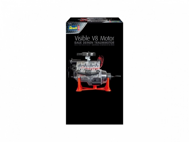 Model motoru V8 viditelný 1:4