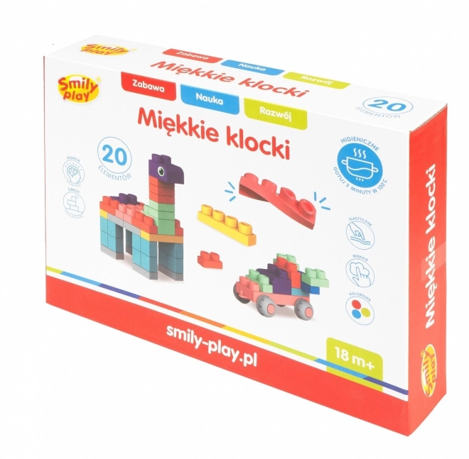 Měkké kostky 20 kusů