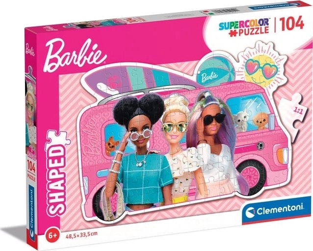 Puzzle Barbie 104 dílků