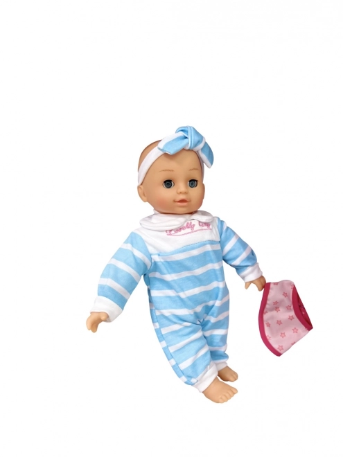 Interaktivní panenka Bambolina Bebe 34 cm