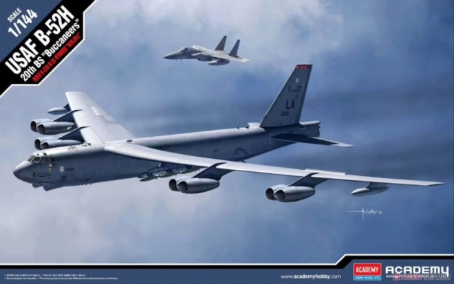 Plastikový model USAF B-52H 20th BS Buccaneers 1/144