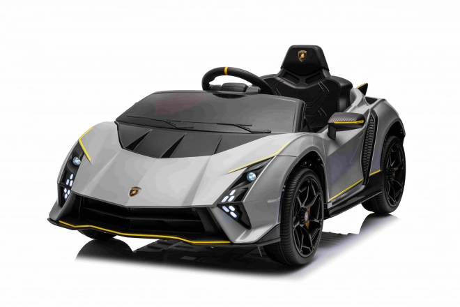 Dětské elektrické autíčko Lamborghini Invencible – šedé