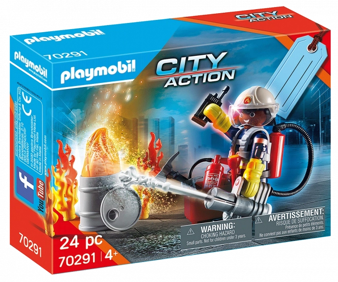 Dárkový set Hasič Playmobil City Action