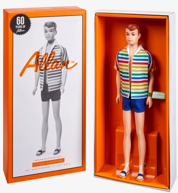 Kolekcionářská Panenka Barbie Allan na 60. Výročí