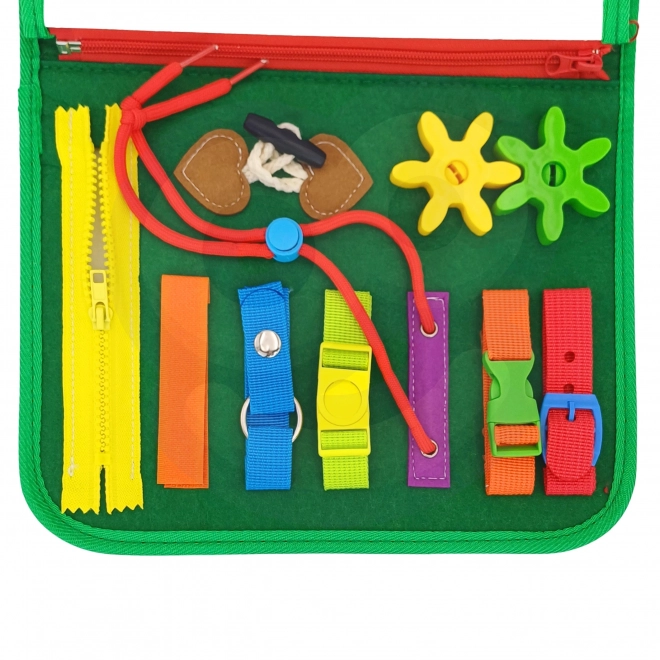 Woopie vánoční edice montessori učební knížka kufřík