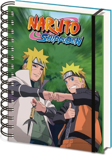 Kroužkový blok A5 Naruto
