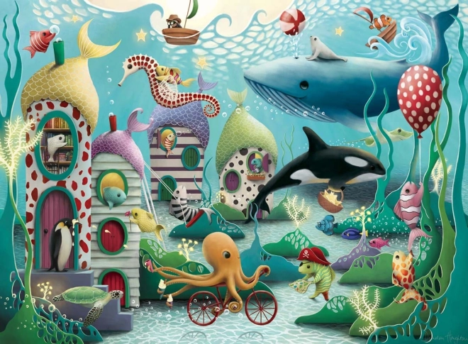 Ravensburger Puzzle Podmořské divy 100 dílků