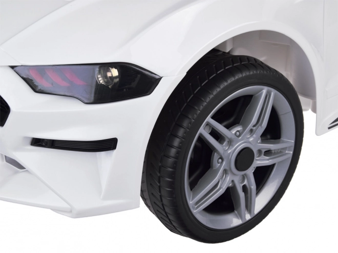 Dětské sportovní auto na akumulátor Mustang – Bílá