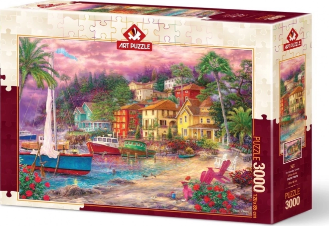 ART PUZZLE Puzzle Purpurové pobřeží 3000 dílků
