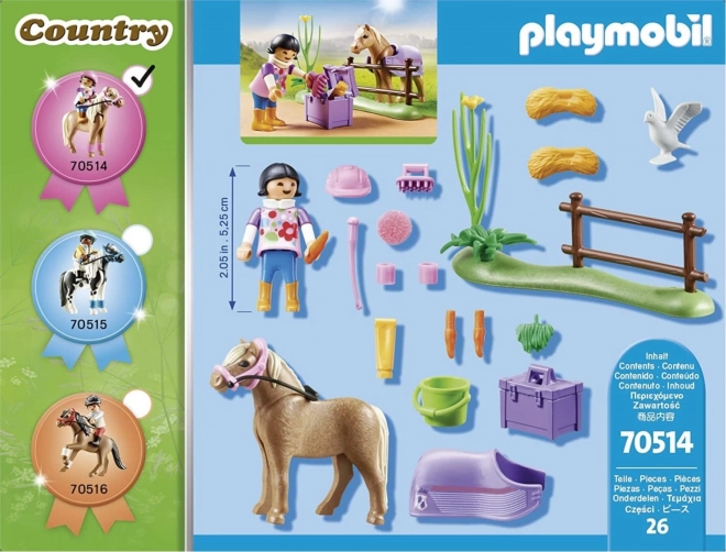 PLAYMOBIL® Country 70514 Sběratelský poník Islanďan