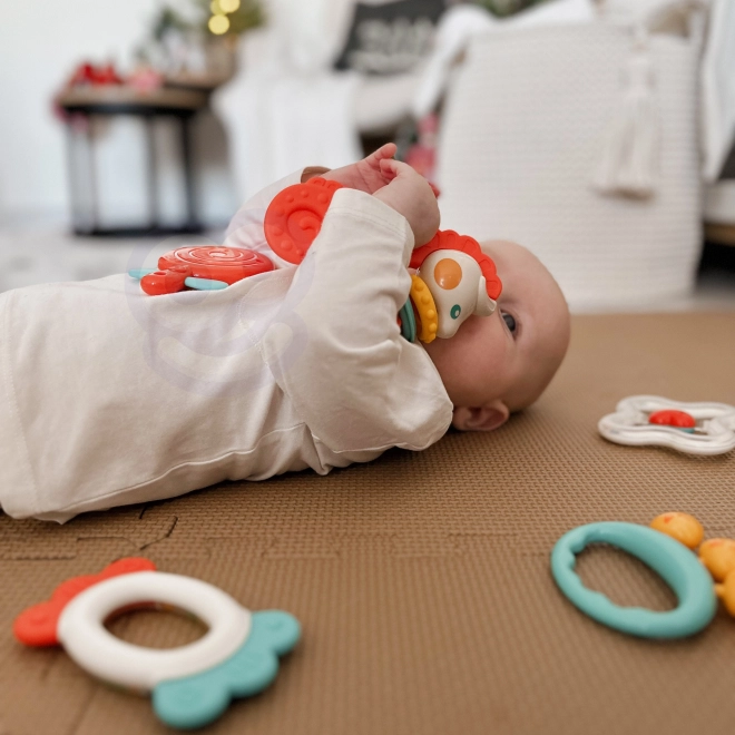 Sada smyslových kousátek a chrastítek WOOPIE Baby