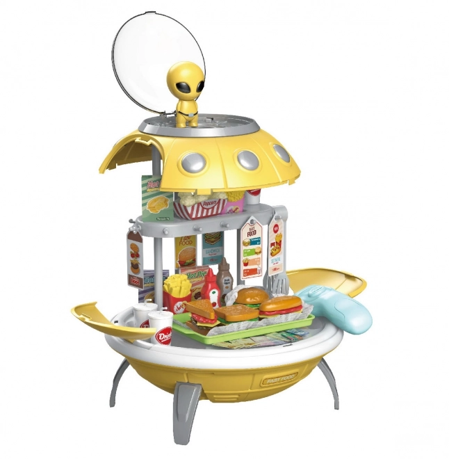 Woopie UFO fast food 3v1 hračka