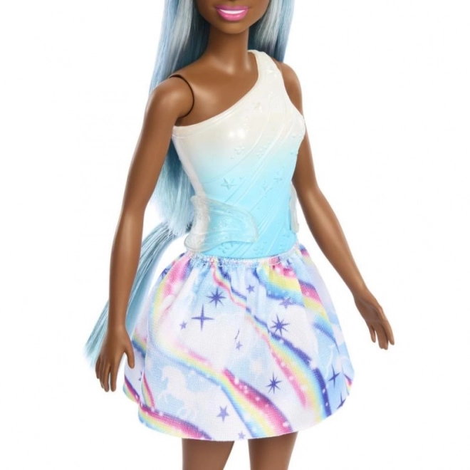Barbie pohádková víla jednorožec – Modrý obleček