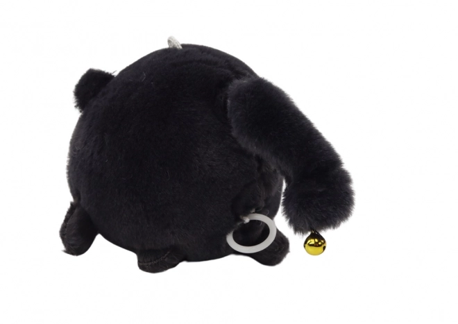 Plyšová kočka Stretch Jumping Mascot Black