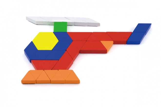 Magnetická mozaika - geometrické bloky