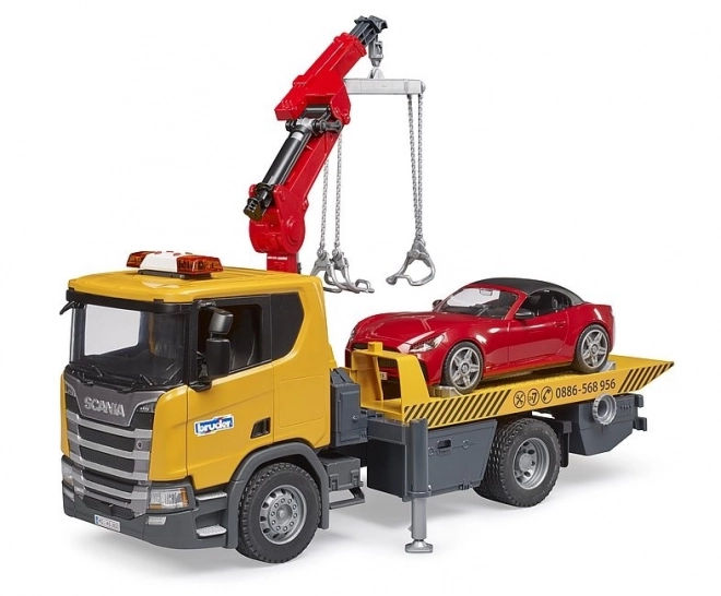 Bruder Scania Super 560R odtah s autem