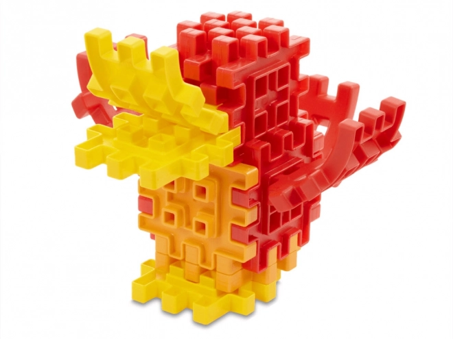 Little Tikes kreativní barevné kostky Wafle 60 ks s taškou