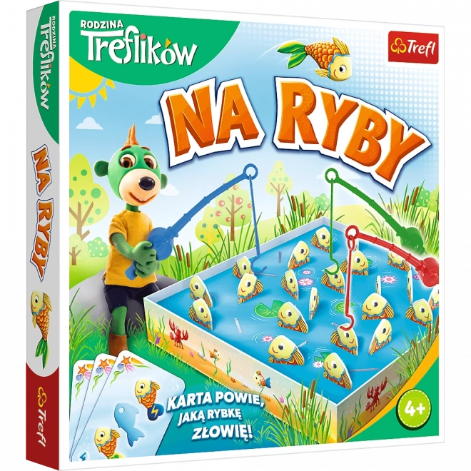 Na ryby s RODINOU TREFLÍKŮ – rodinná zručnostní hra pro děti od 4 let