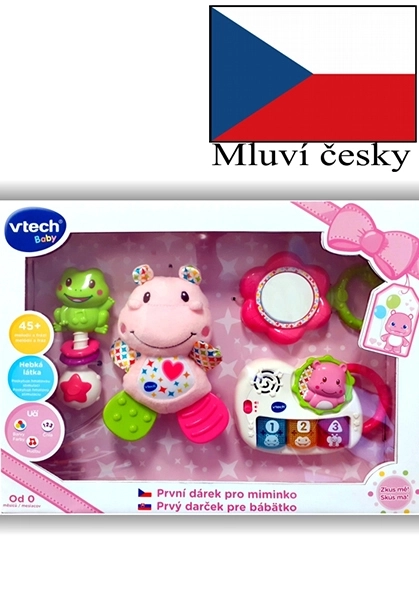 Prvo darilo za dojenčka Vtech – Pro holčičku