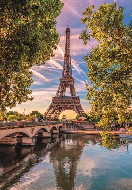 Puzzle 500 dílků Podél řeky Seiny