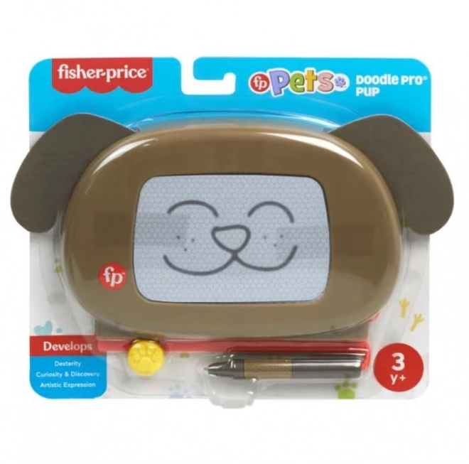 Magnetická kreslicí tabule pro děti Fisher-Price s motivem pejska