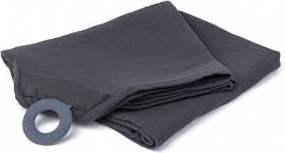 Kojicí deka Mom’n Play Tetra Grey z organické bavlny