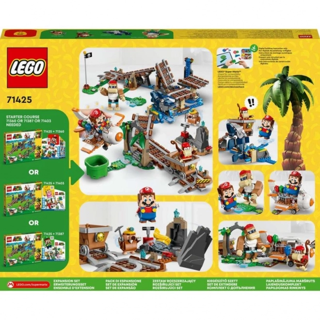 Kreativní stavebnice LEGO Super Mario Diddy Konga důlní dráha rozšíření