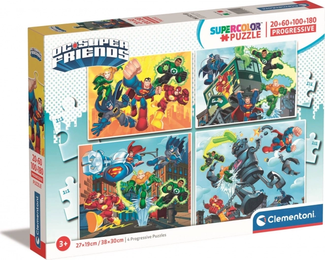 Puzzle DC Super Friends 4v1 pro děti