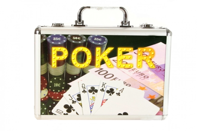 Sada na poker v kufříku