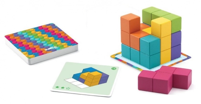 Dřevěný hlavolam Cubissimo