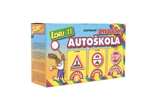 Stavebnice Autoškola s Dopravními Značkami