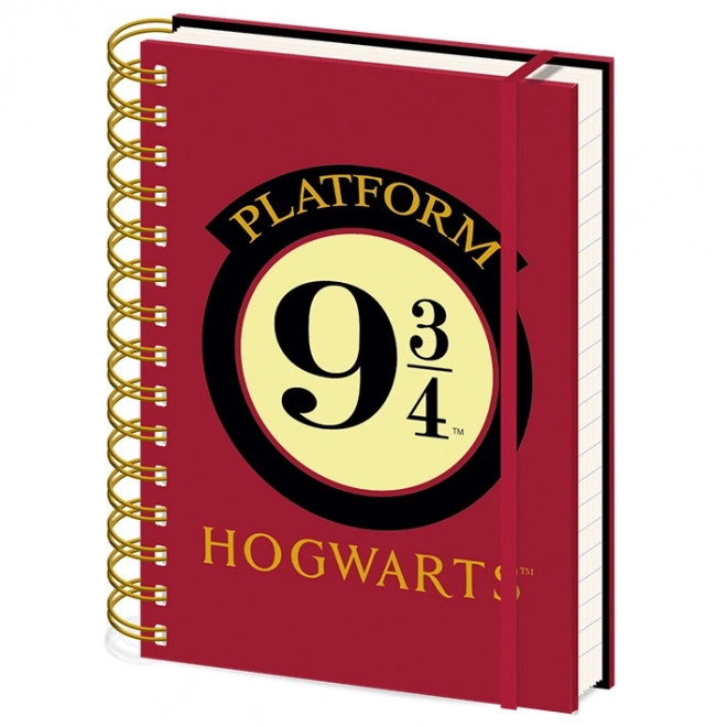 Kroužkový blok A5 Harry Potter - Nádraží 9 a 3/4