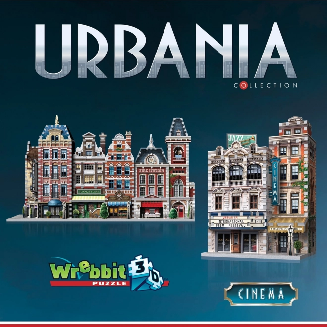 WREBBIT 3D puzzle Urbania: Kino 300 dílků