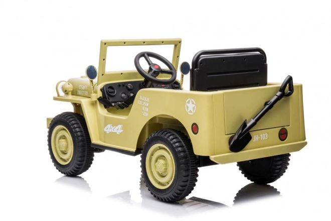 JH-103 Khaki 4x4 bateriové auto