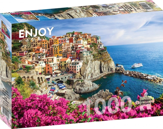 Puzzle Manarola, Cinque Terre, Itálie 1000 dílků