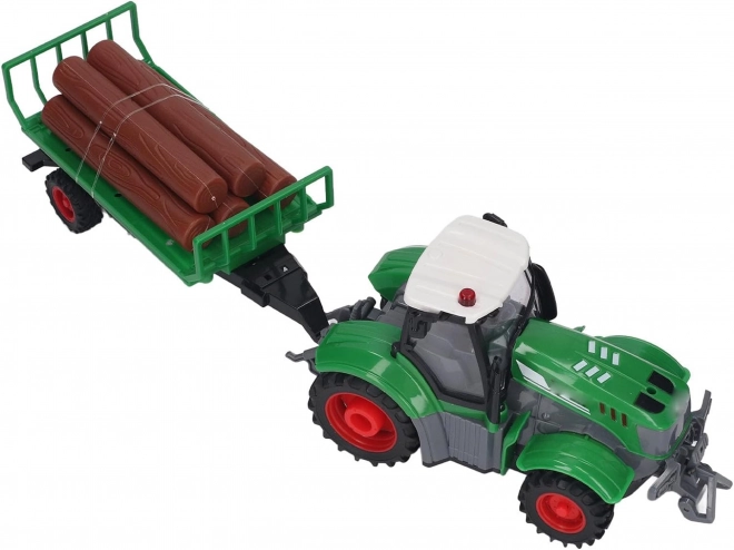 Traktor s přívěsem na dálkové ovládání 1:24
