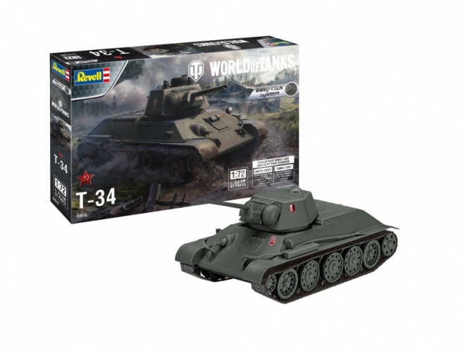 Plastikový model tanku T-34 World of Tanks
