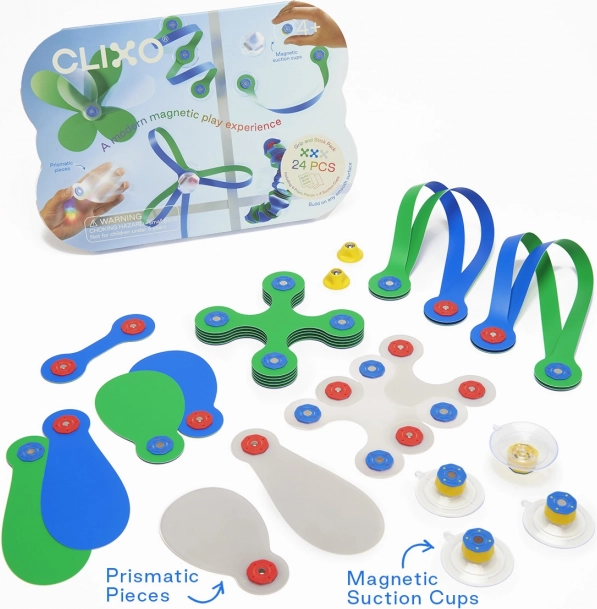 Clixo Grip and Stick, sada s hranolovými prvky
