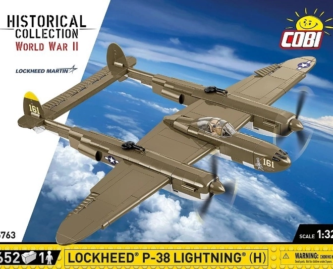 Stavebnice Letoun Lockheed P-38H Lightning