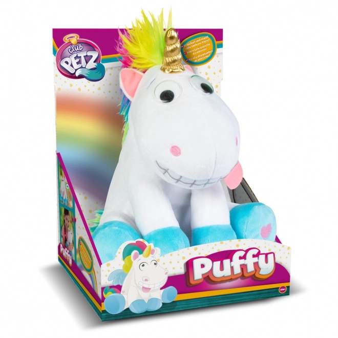 Interaktivní jednorožec Puffy