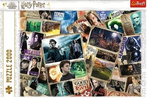 Puzzle 2000 dílků Harry Potter Hrdinové