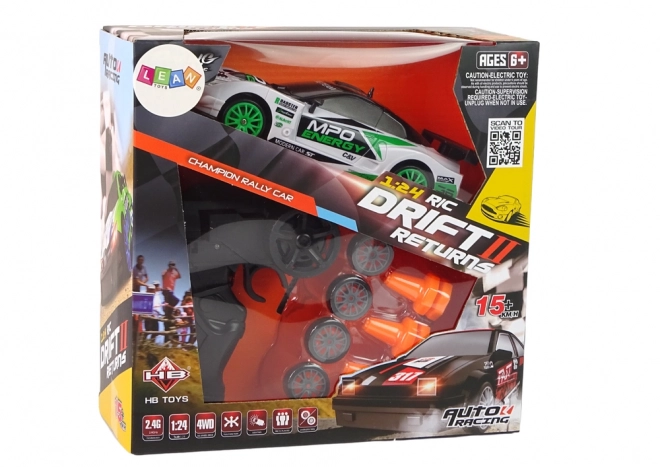 Sportovní auto Drift Dálkově ovládané R/C 15 km/h Změna kol