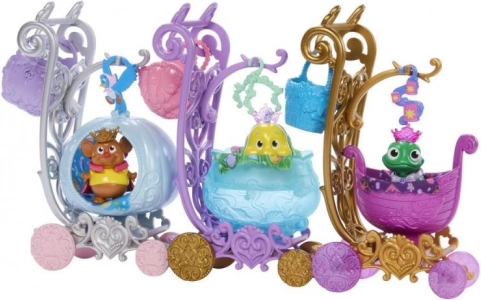 Disney Princezny kočárek pro mazlíčka – herní set s doplňky