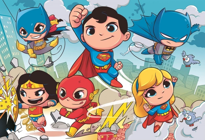 Clementoni puzzle DC Super Friends MAXI 24 dílků