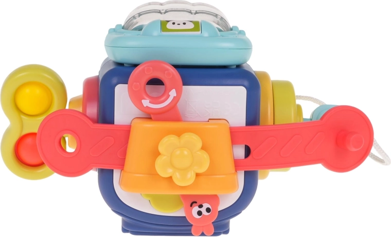 Barevný kostka pro rozvoj a stimulaci