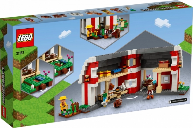LEGO Minecraft 21187 Červená stodola