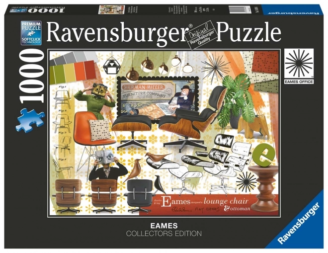 Puzzle spektrální design Eames od Ravensburger