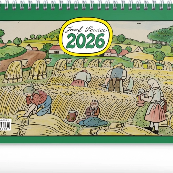 Stolní kalendář Josef Lada 2026