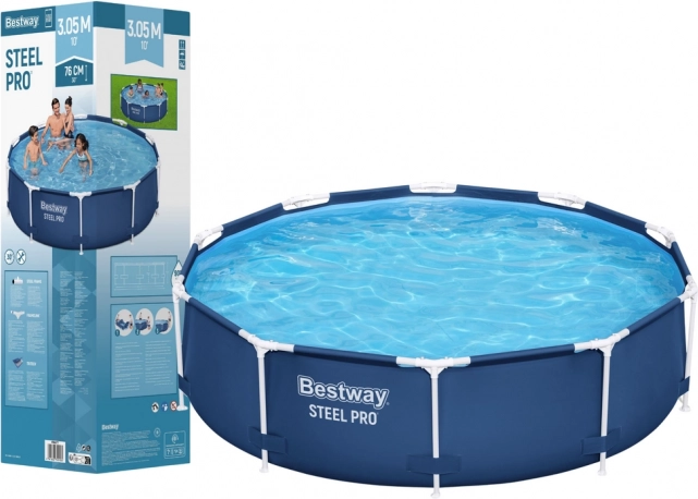 Zahradní bazén s konstrukcí 306 cm x 76 cm Bestway