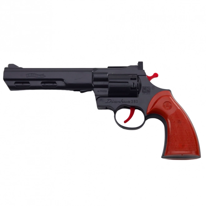 Kultovní dětský revolver na kapsle černý